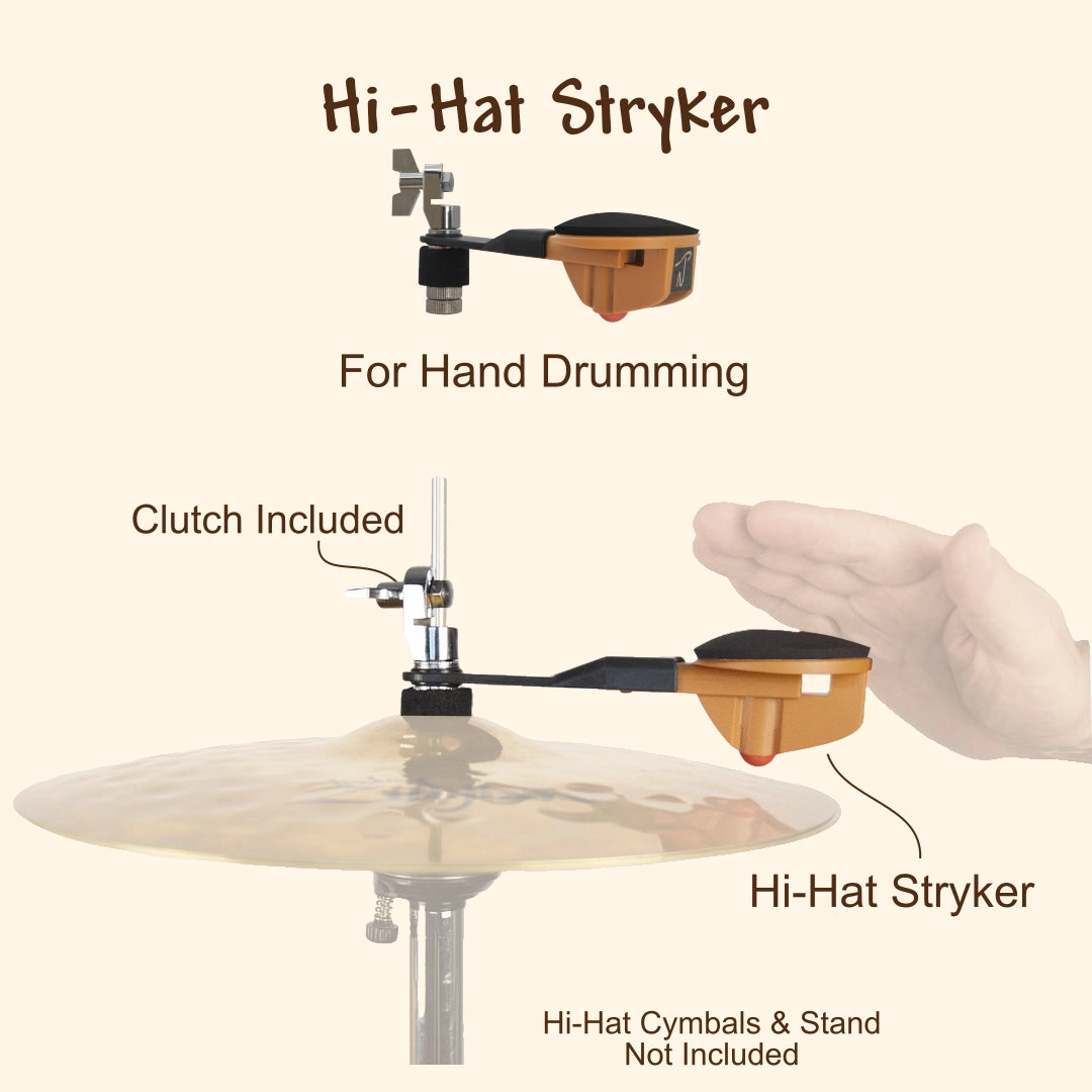 Hi Hat Stryker – gimtosios kalbos mušamieji instrumentaiHi Hat Stryker – gimtosios kalbos mušamieji instrumentai  